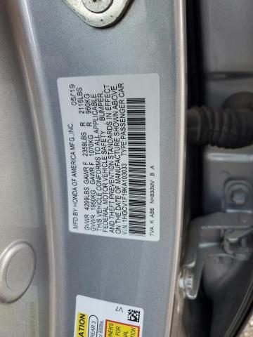 2019 HONDA ACCORD LX - 1HGCV1F19KA103033