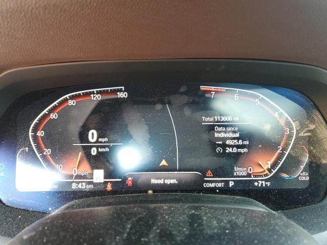 2019 BMW X7 XDRIVE4 5UXCW2C54KL087240