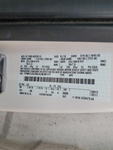 2018 FORD ESCAPE TIT 1FMCU9J90JUB39117
