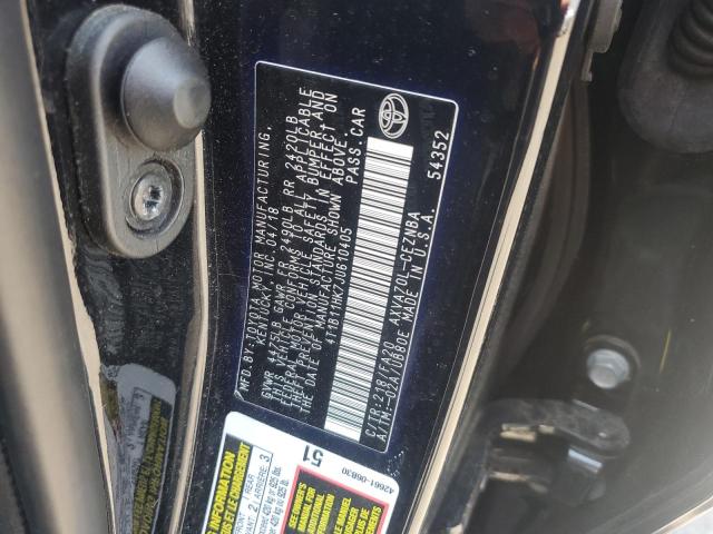 2018 TOYOTA CAMRY L - 4T1B11HK7JU610405