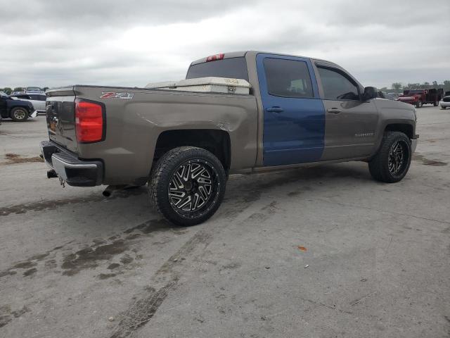 CHEVROLET SILVERADO 2015 brown crew pic gas 3GCUKREC9FG385498 photo #4