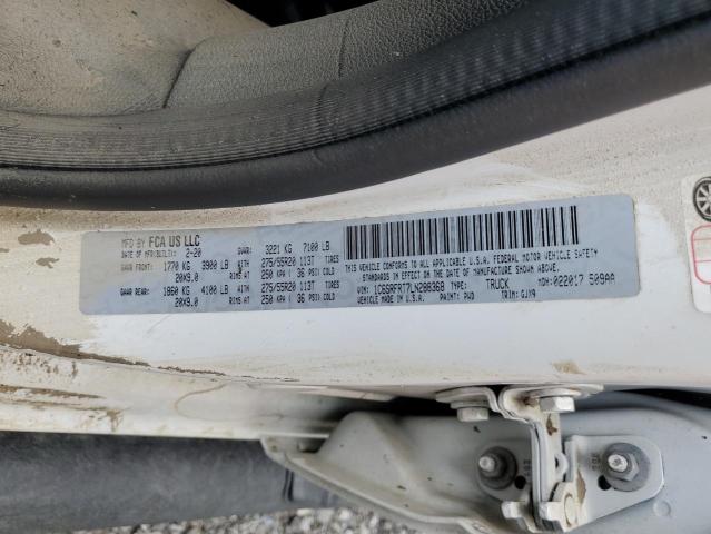 2020 RAM 1500 LARAM 1C6SRFRT7LN288368