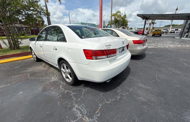 HYUNDAI SONATA GLS 2006 white sedan 4d gas 5NPEU46F86H098171 photo #4