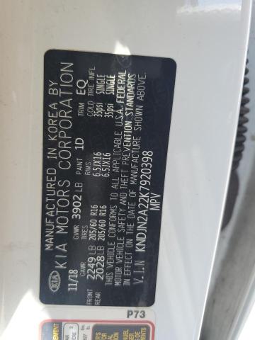 2019 KIA SOUL KNDJN2A22K7920398