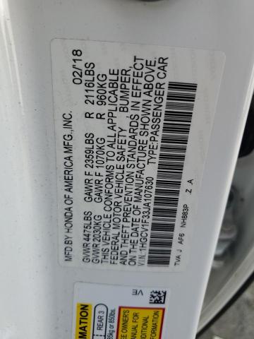 2018 HONDA ACCORD SPO 1HGCV1F33JA107630