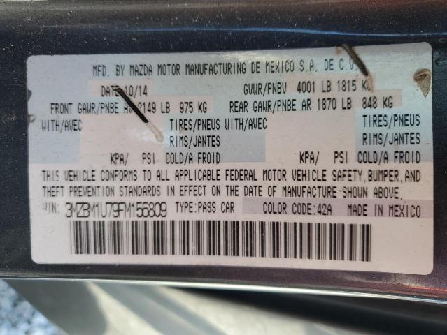 2015 MAZDA 3 SPORT 3MZBM1U79FM156809