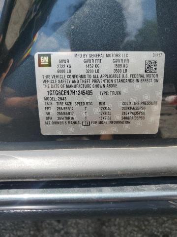 2017 GMC CANYON SLE 1GTG6CEN7H1245435
