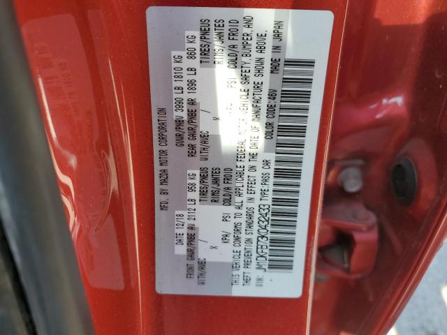 2019 MAZDA CX-3 SPORT JM1DKFB73K0432433