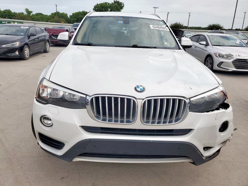 2017 BMW X3 XDRIVE2 5UXWX9C32H0T25260