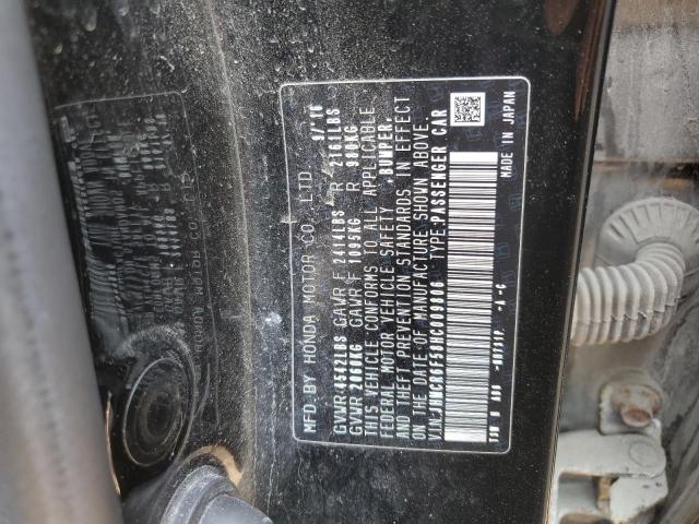 2017 HONDA ACCORD HYB - JHMCR6F58HC009806