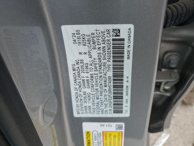 2024 HONDA CIVIC LX 2HGFE2F28RH574095