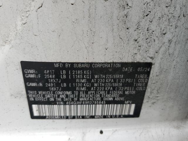 2024 SUBARU CROSSTREK 4S4GUHF69R3795845