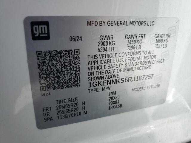 2024 GMC ACADIA UPL 1GKENNKS6RJ187257