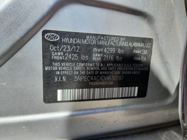 2013 HYUNDAI SONATA SE - 5NPEC4AC4DH630187
