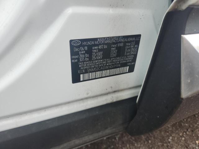 2019 HYUNDAI SANTA FE S - 5NMS2CAD3KH069984