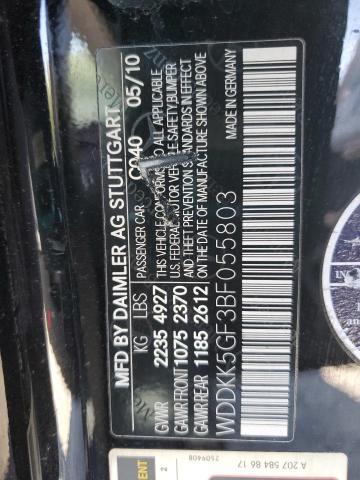 2011 MERCEDES-BENZ E 350 - WDDKK5GF3BF055803
