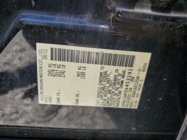 2012 NISSAN ALTIMA BAS - 1N4AL2AP5CN453191