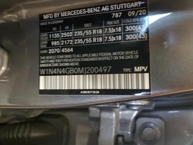 2021 MERCEDES-BENZ GLA 250 W1N4N4GB0MJ200497