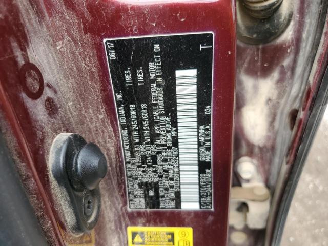 2017 TOYOTA HIGHLANDER LE 5TDZZRFH8HS221837