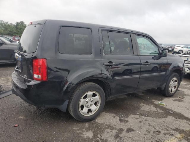 HONDA PILOT LX 2014 black  gas 5FNYF4H29EB048328 photo #4