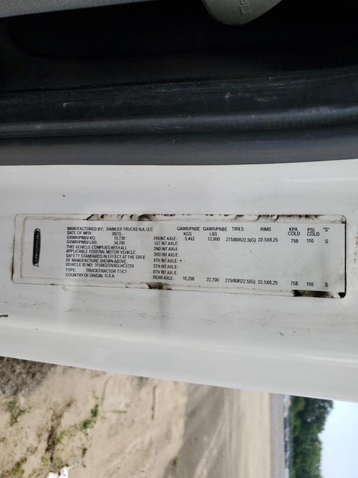 Lot #3248528600 2016 FREIGHTLINER CASCADIA