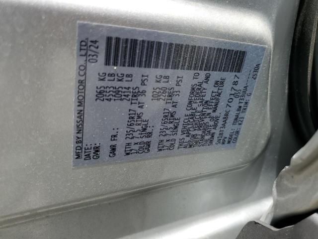 2024 NISSAN ROGUE S 5N1BT3AA8RC701787