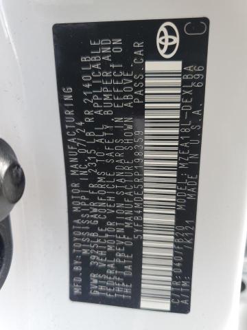 2024 TOYOTA COROLLA LE - 5YFB4MDE5RP198359