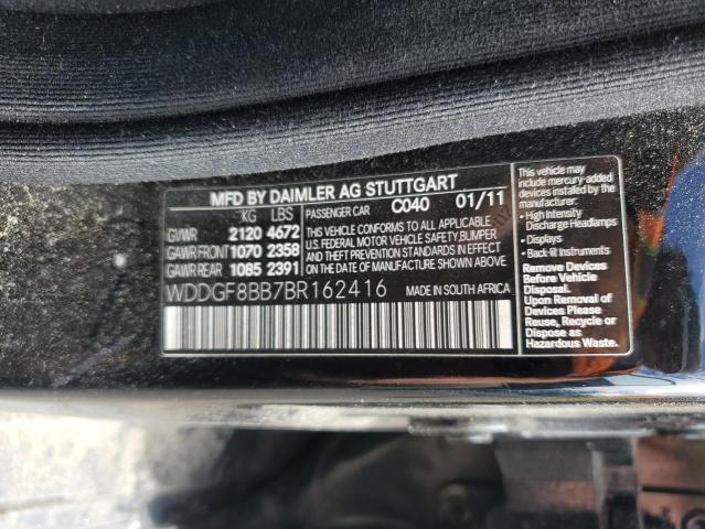 2011 MERCEDES-BENZ C 300 4MAT - WDDGF8BB7BR162416