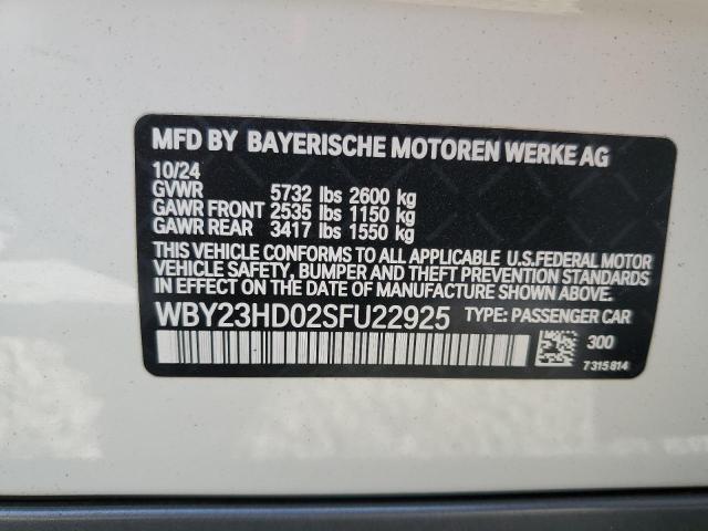 2025 BMW I4 EDRIVE - WBY23HD02SFU22925