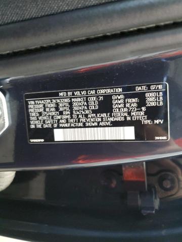 2019 VOLVO XC90 T6 IN YV4A22PL2K1432965