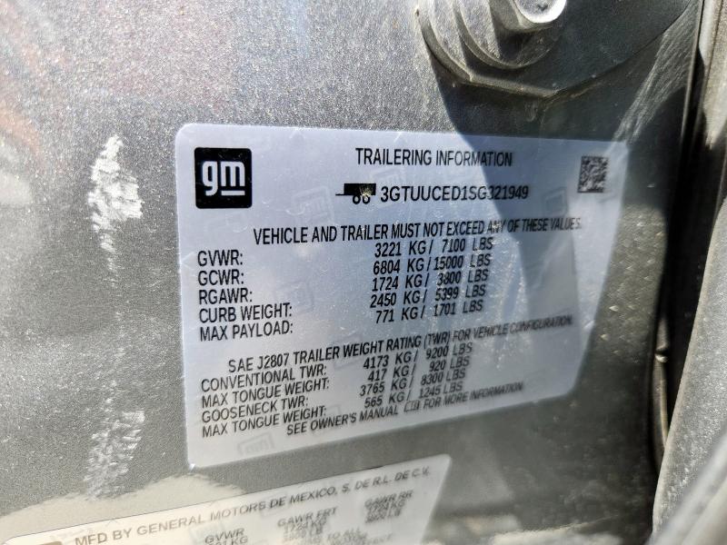 2025 GMC SIERRA K15 3GTUUCED1SG321949