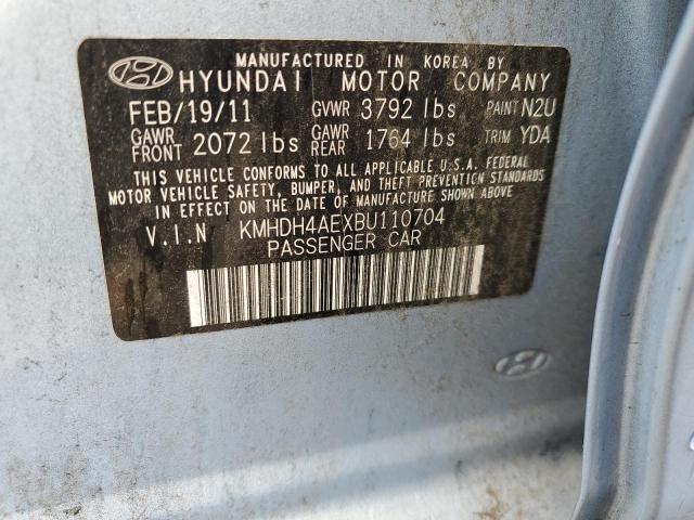 2011 HYUNDAI ELANTRA GL - KMHDH4AEXBU110704