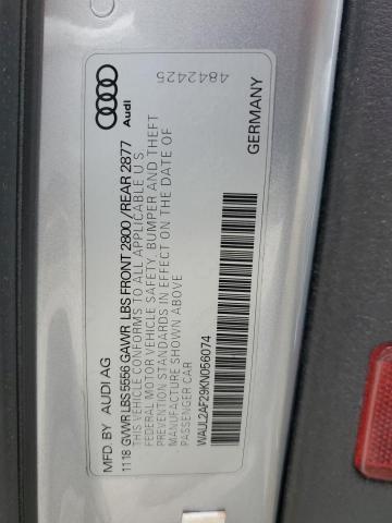 2019 AUDI A6 PREMIUM - WAUL2AF29KN056074