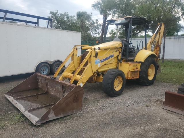 KOMATSU WB 140 2004 yellow   KMTWB001L36A21034 photo #3