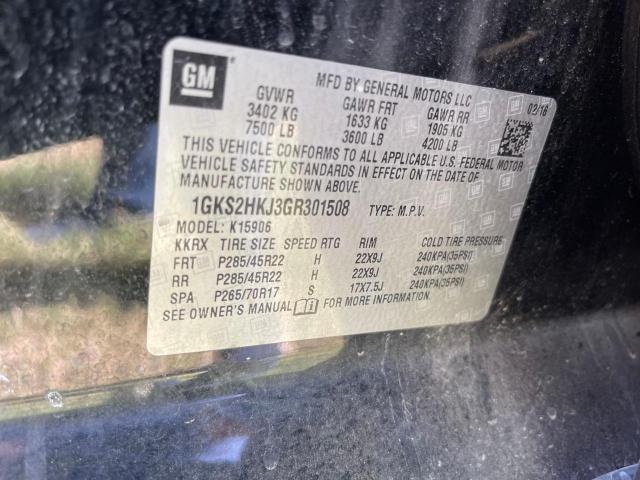 2016 GMC YUKON XL D 1GKS2HKJ3GR301508