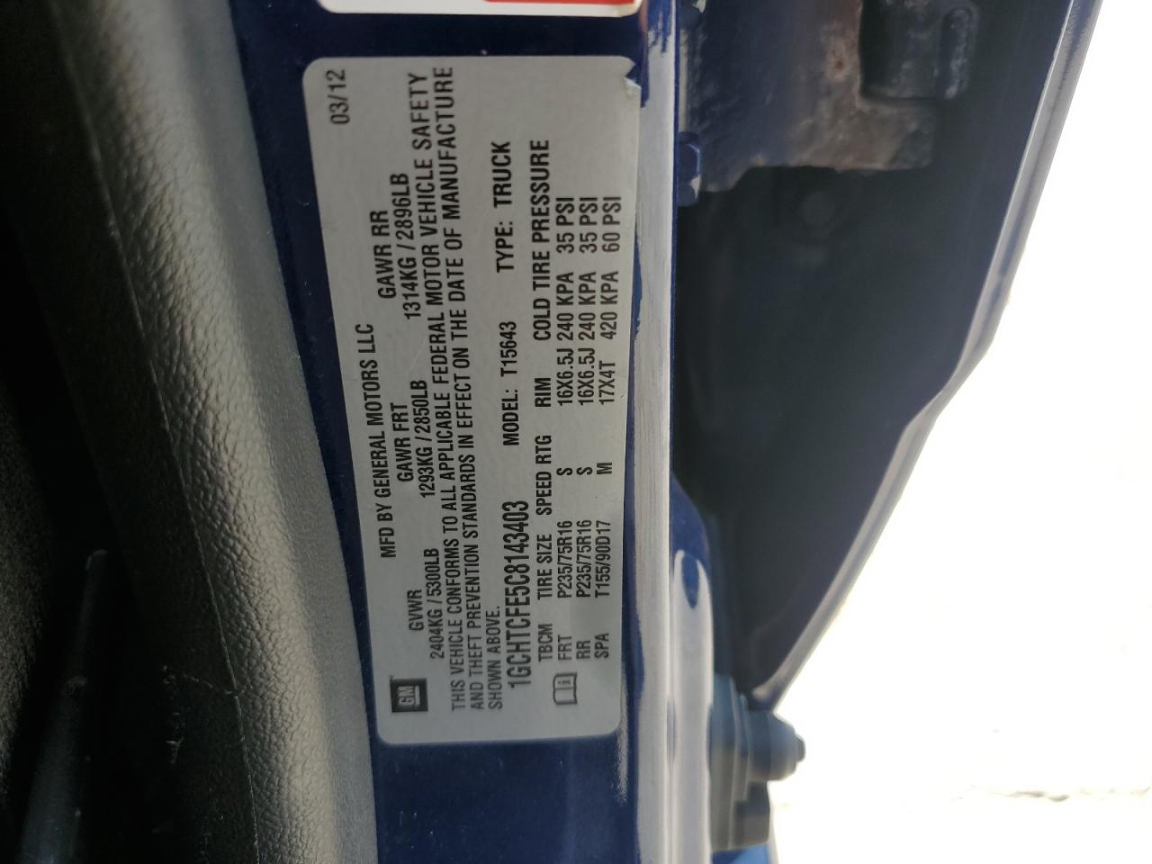 CHEVROLET COLORADO LT