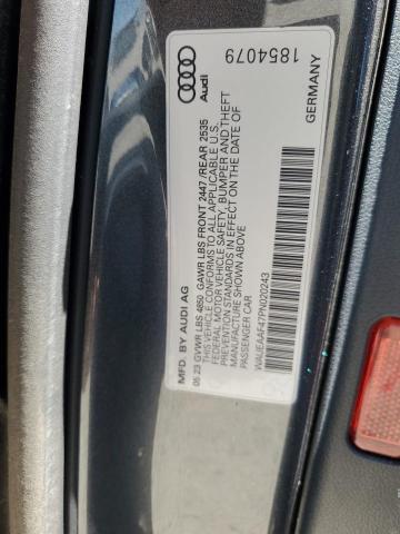 2023 AUDI A4 PREMIUM WAUEAAF47PN020243