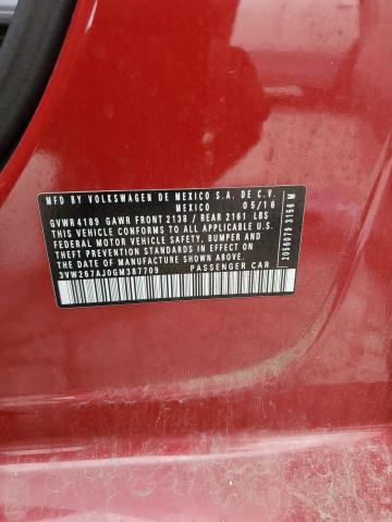 2016 VOLKSWAGEN JETTA S - 3VW267AJ0GM387709