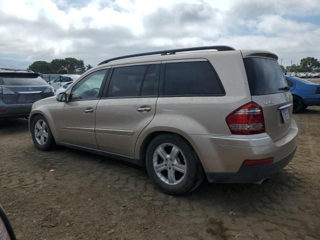 MERCEDES-BENZ GL 450 4MA 2007 tan  gas 4JGBF71E57A152494 photo #3