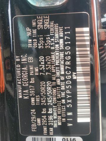 2024 KIA TELLURIDE 5XYP5DGC7RG501711