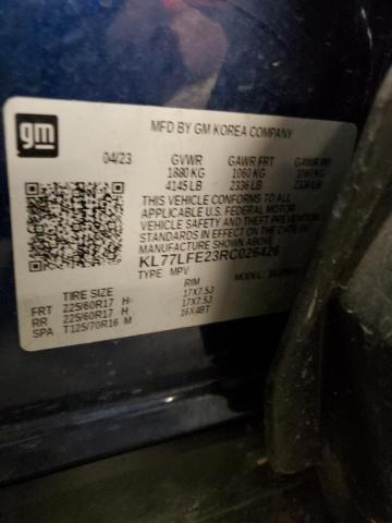 2024 CHEVROLET TRAX LS KL77LFE23RC026426