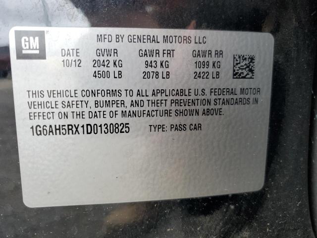 2013 CADILLAC ATS LUXURY - 1G6AH5RX1D0130825