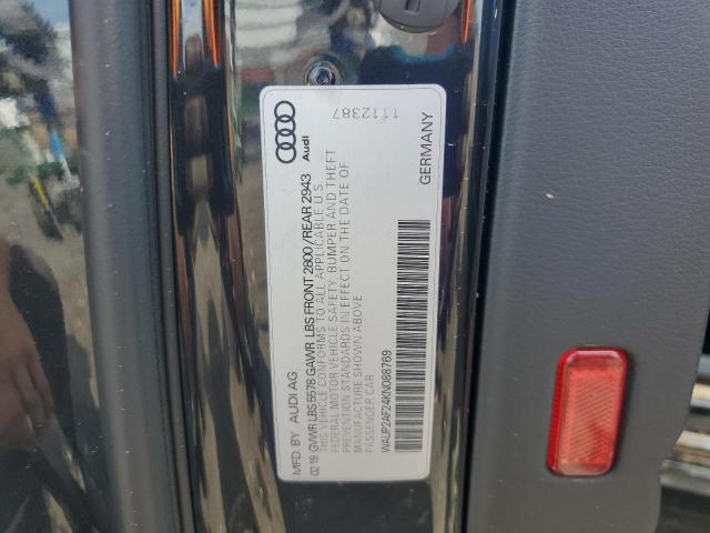 2019 AUDI A7 PREMIUM WAUP2AF24KN088769