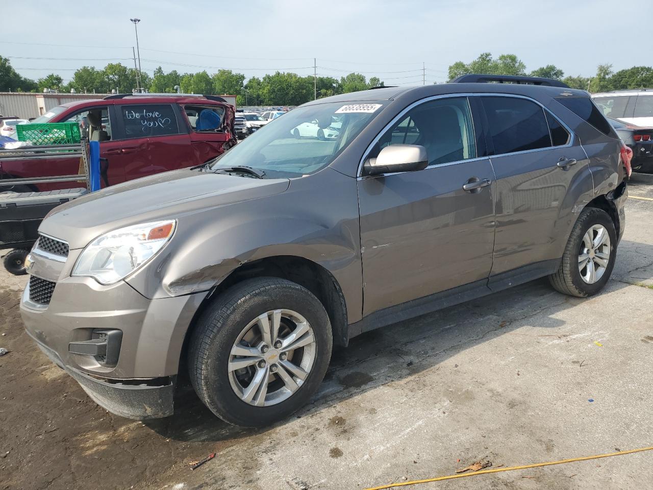 Lot #3227639418 2012 CHEVROLET EQUINOX LT