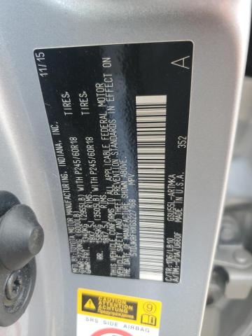 2016 TOYOTA HIGHLANDER - 5TDJKRFHXGS227168