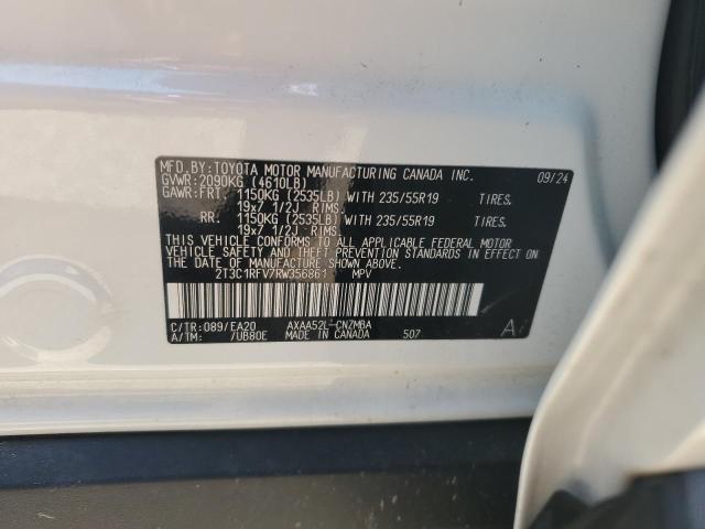 2024 TOYOTA RAV4 XLE P 2T3C1RFV7RW356861