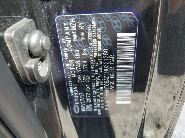 2017 HYUNDAI VELOSTER KMHTC6AD1HU321280