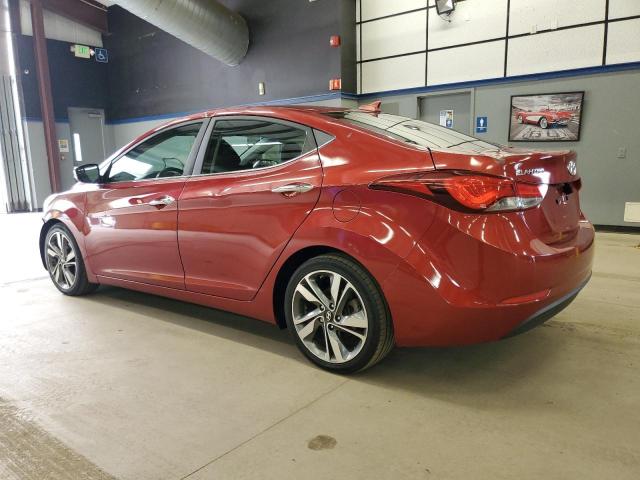 HYUNDAI ELANTRA SE 2016 red sedan 4d gas 5NPDH4AEXGH672916 photo #3