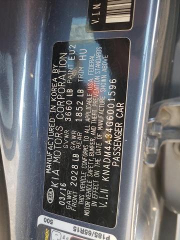 2016 KIA RIO LX KNADM4A34G6001596