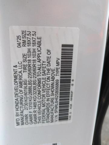 2025 HONDA ODYSSEY EX 5FNRL6H62SB066869